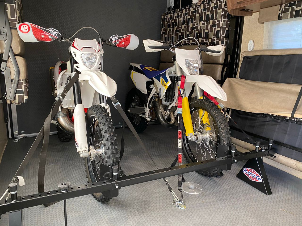 Professional dirt bike transport